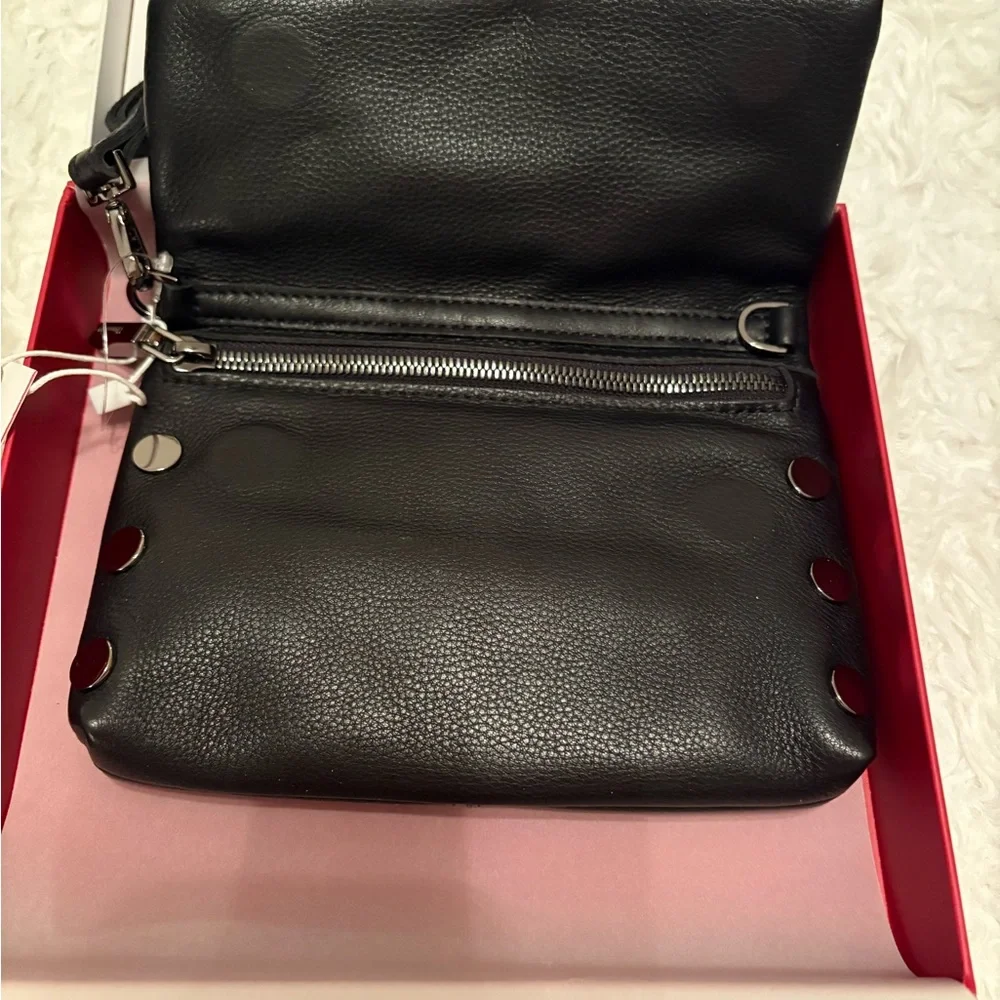 Hammitt Black NWT Crossbody Bag with Silver Zipper
Style is *VIP sml blk-GM - Picture 3 of 10